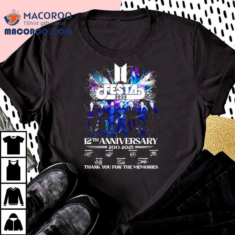 Bts Festa 2025 12th Anniversary 2013-2025 Signature Thank