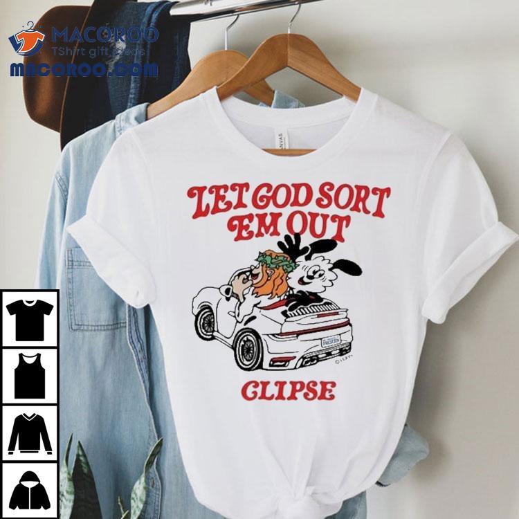 トップス VERDY X CLIPSE LET GOD SORT EM OUT TEE VERDYXCLIPSELETGODSORT_EMOUTTE