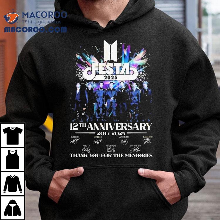 Bts Festa 2025 12th Anniversary 2013-2025 Signature Thank