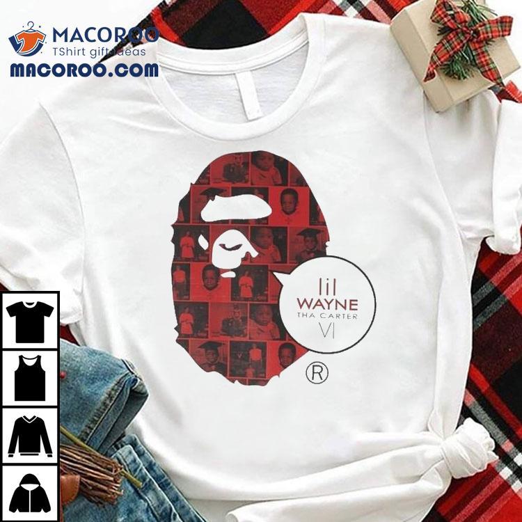 Lil Wayne Tha Carter Vi Album X Bape Shirt