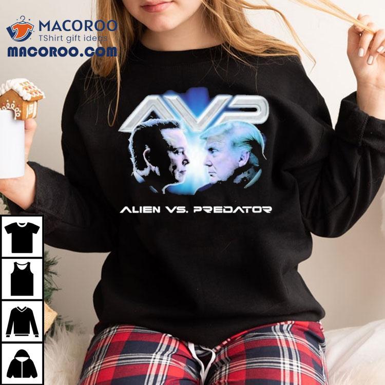 Trump Vs Elon Musk Alien Vs Predator Shirt