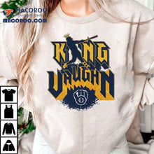 Load image into Gallery viewer, King Vaughn Milwaukee Brewers Baseball Shirt