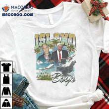 Load image into Gallery viewer, Trump Stephen Hawking And Jeffrey Epstein Island Boys Shirt