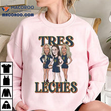 Load image into Gallery viewer, Caitlin Clark, Sophie Cunningham And Lexie Hull Tres Leches Caricatures Indiana Fever Shirt