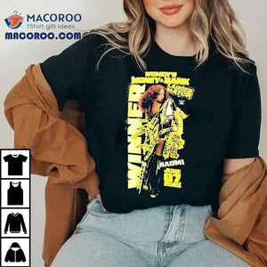Naomi Money In The Bank 2025 Match Winner Wwe Shirt