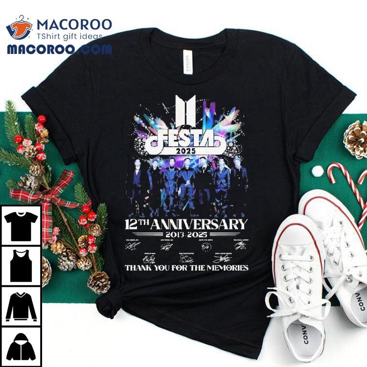 2025 BTS FESTA Tシャツ S BTS Festa 2025 shirt, hoodie, sweater, long sleeve and tank top