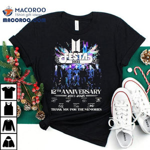 ♡新品未開封♡ BTS 2025 FESTA Ｔシャツ Bts Festa 2025 12th Anniversary 2013-2025 Signature Thank