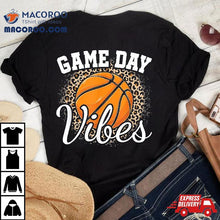 Load image into Gallery viewer, Game Day Basketball Leopard Print Girls Shirt