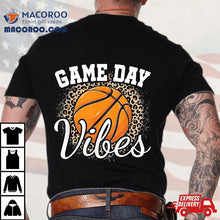 Load image into Gallery viewer, Game Day Basketball Leopard Print Girls Shirt