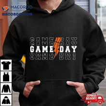 Load image into Gallery viewer, Game Day Basketball Lightning Sport Player Coach Supporter Shirt