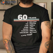 Load image into Gallery viewer, Best 60th Birthday Gifts For Dad, 60th Birthday Vintage 60 Years T-Shirt