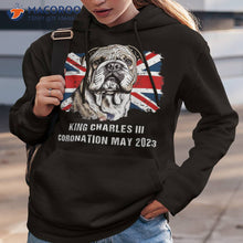 Load image into Gallery viewer, Bulldog Union Jack King Charles Coronation Shirt