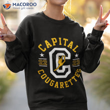 Load image into Gallery viewer, Capital 2023 Cougarettes Logo Shirt