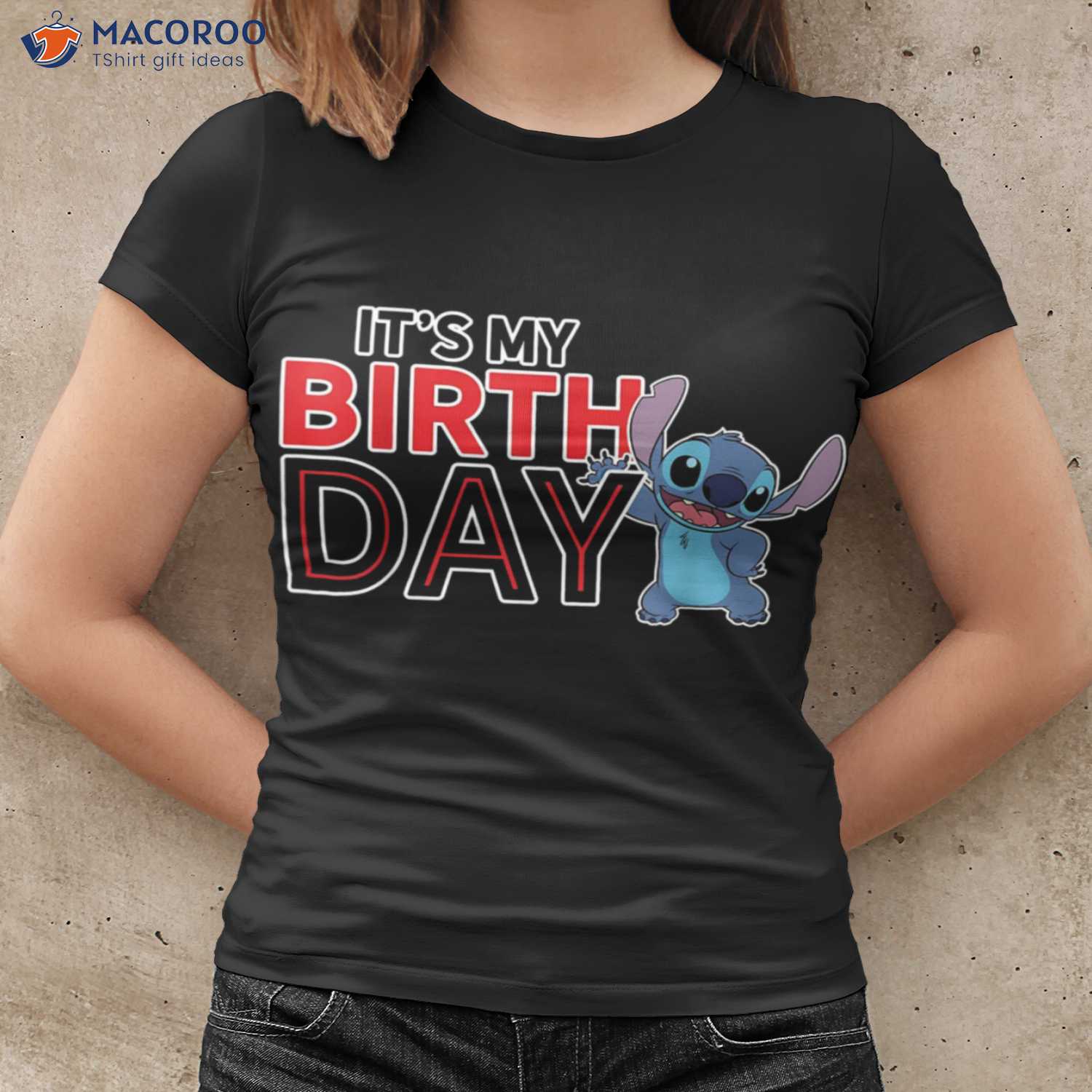 Disney Lilo And Stitch Happy Birthday T Shirt Best Birthday Gifts For Your Mom abcti