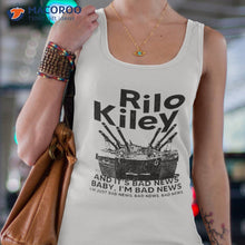 Load image into Gallery viewer, Rilo Kiley And It’s Bad News Baby I’m Bad News Shirt